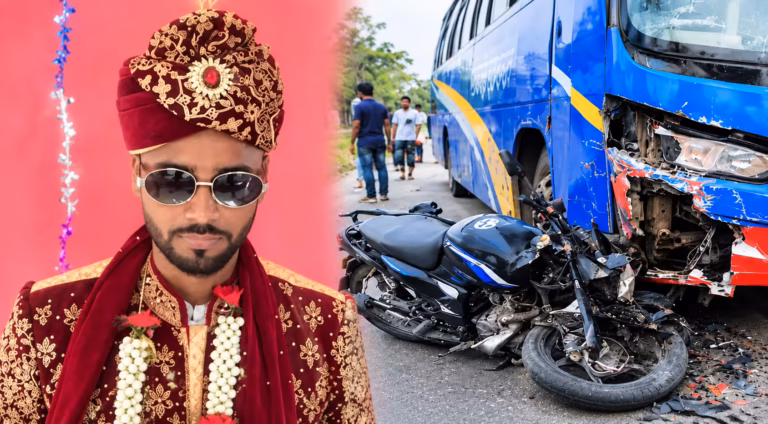জকিগঞ্জে বাস-মোটরসাইকেল সংঘর্ষে নববিবাহিত ফরহাদ নিহত